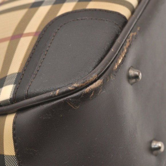 Authentic Burberrys Nova Check Hand Bag - Picture 9 of 9